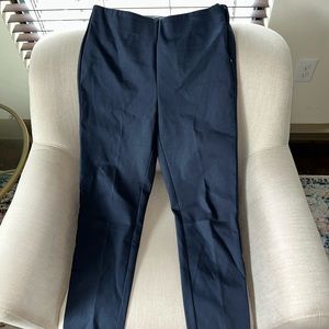 Loft curvy navy slacks